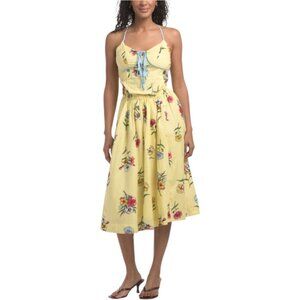 US TOGETHER 2pc Floral Printed Tank And Skirt Set